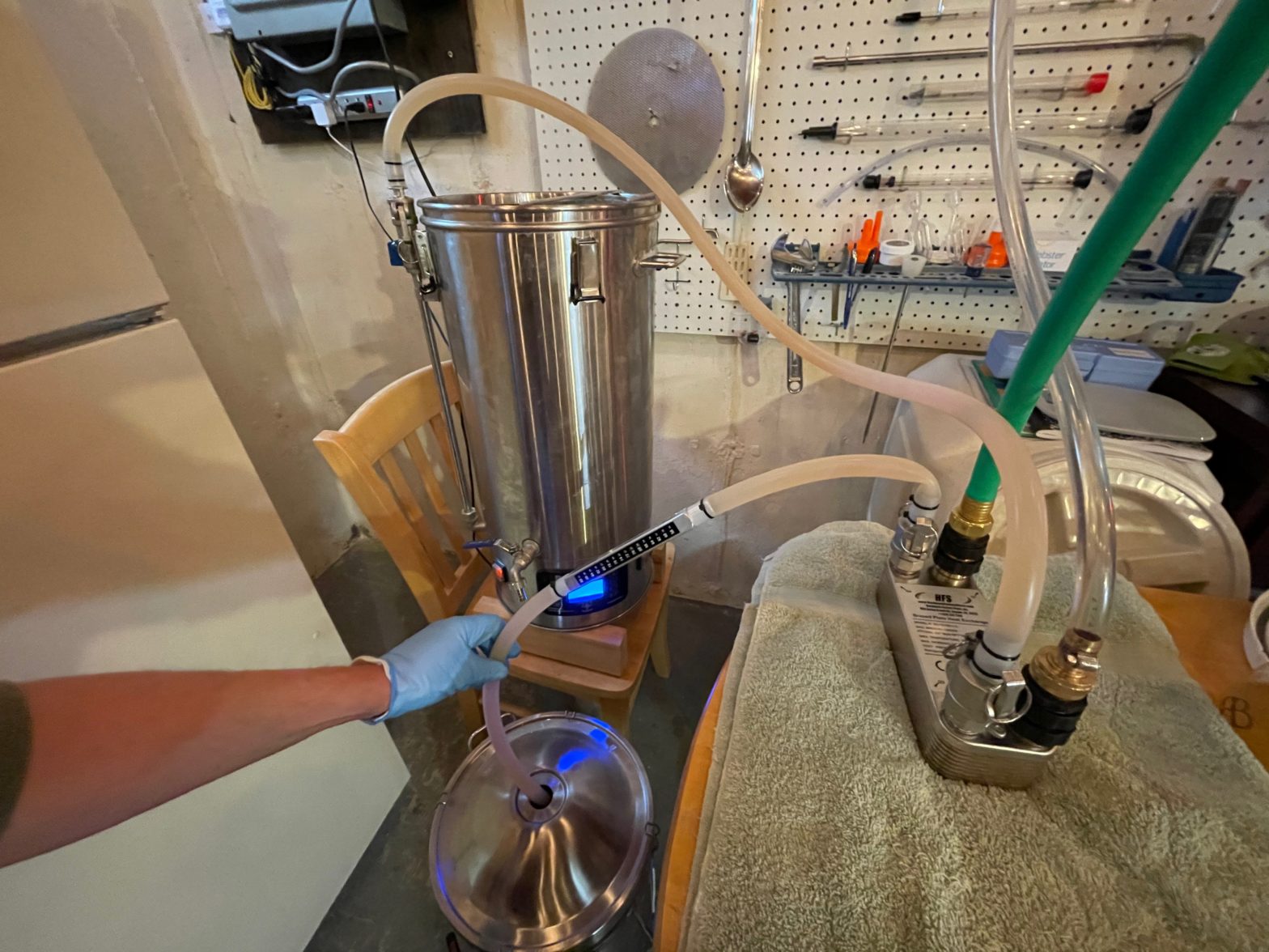 Plate Chiller for Robobrew (Brewzilla)